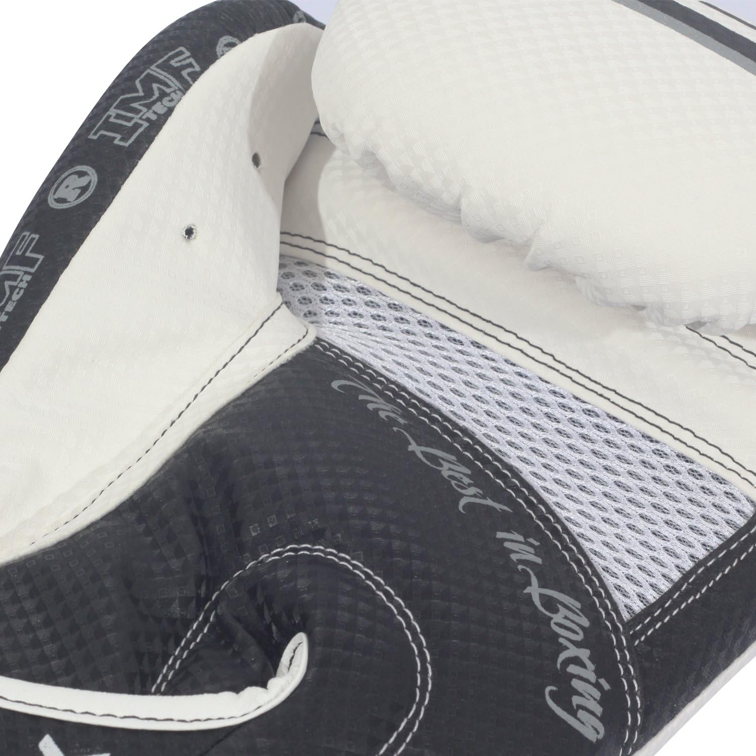 Ringside Apex Flash Boxing Training Sparring Gloves, WH/BK, 14 oz : Sports & Outdoors