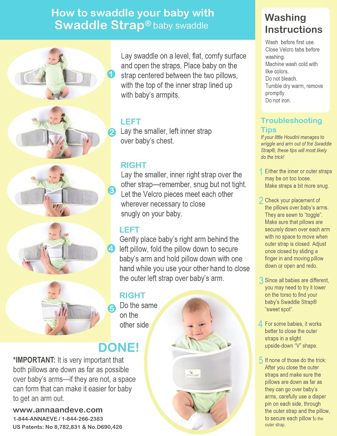 swaddle strap uk