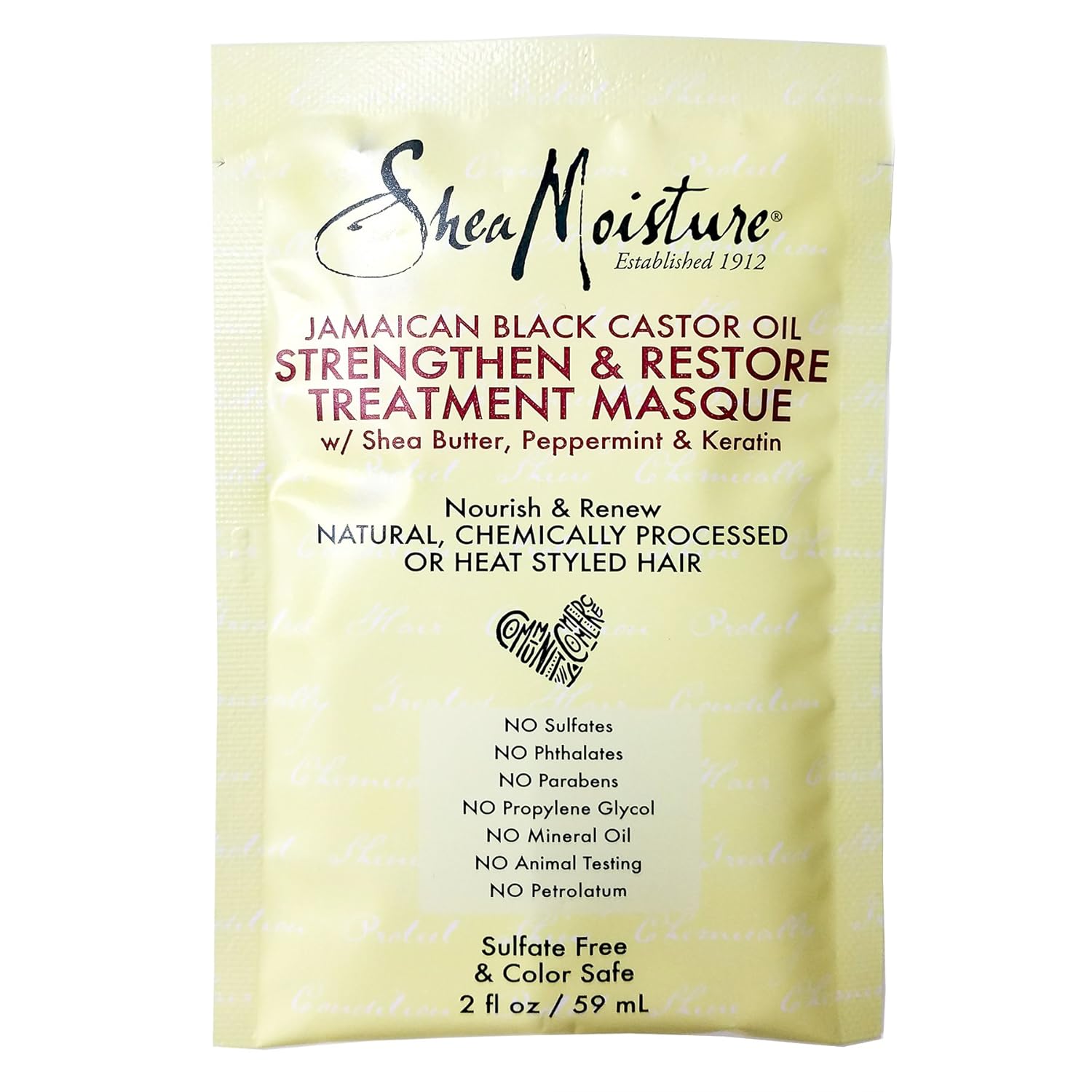 shea moisture packets