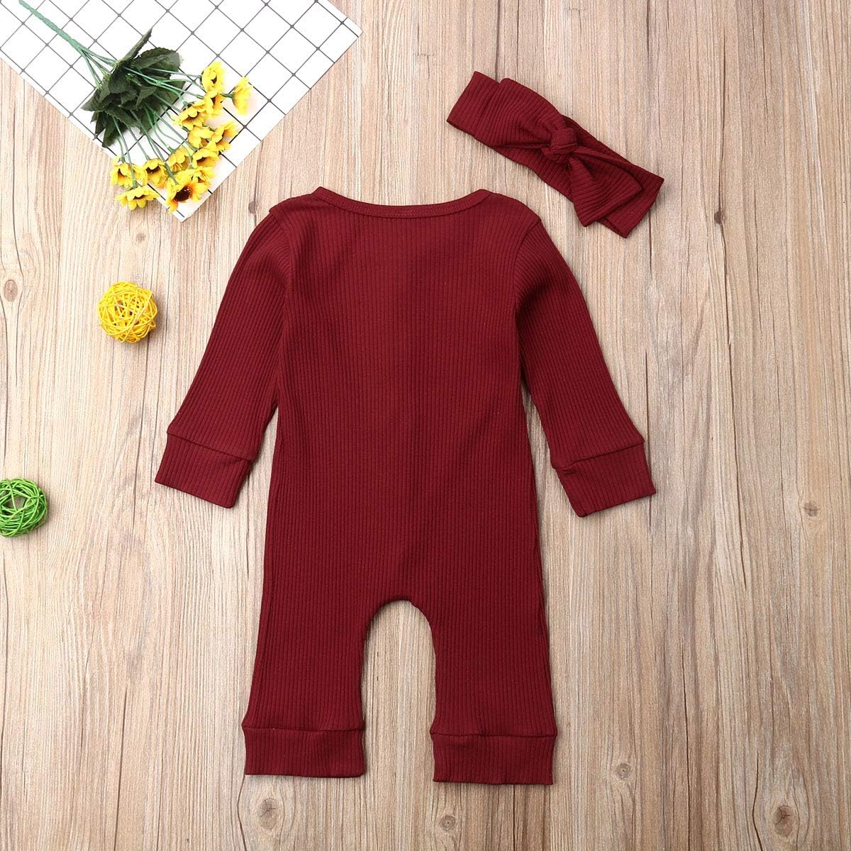 footless romper baby girl