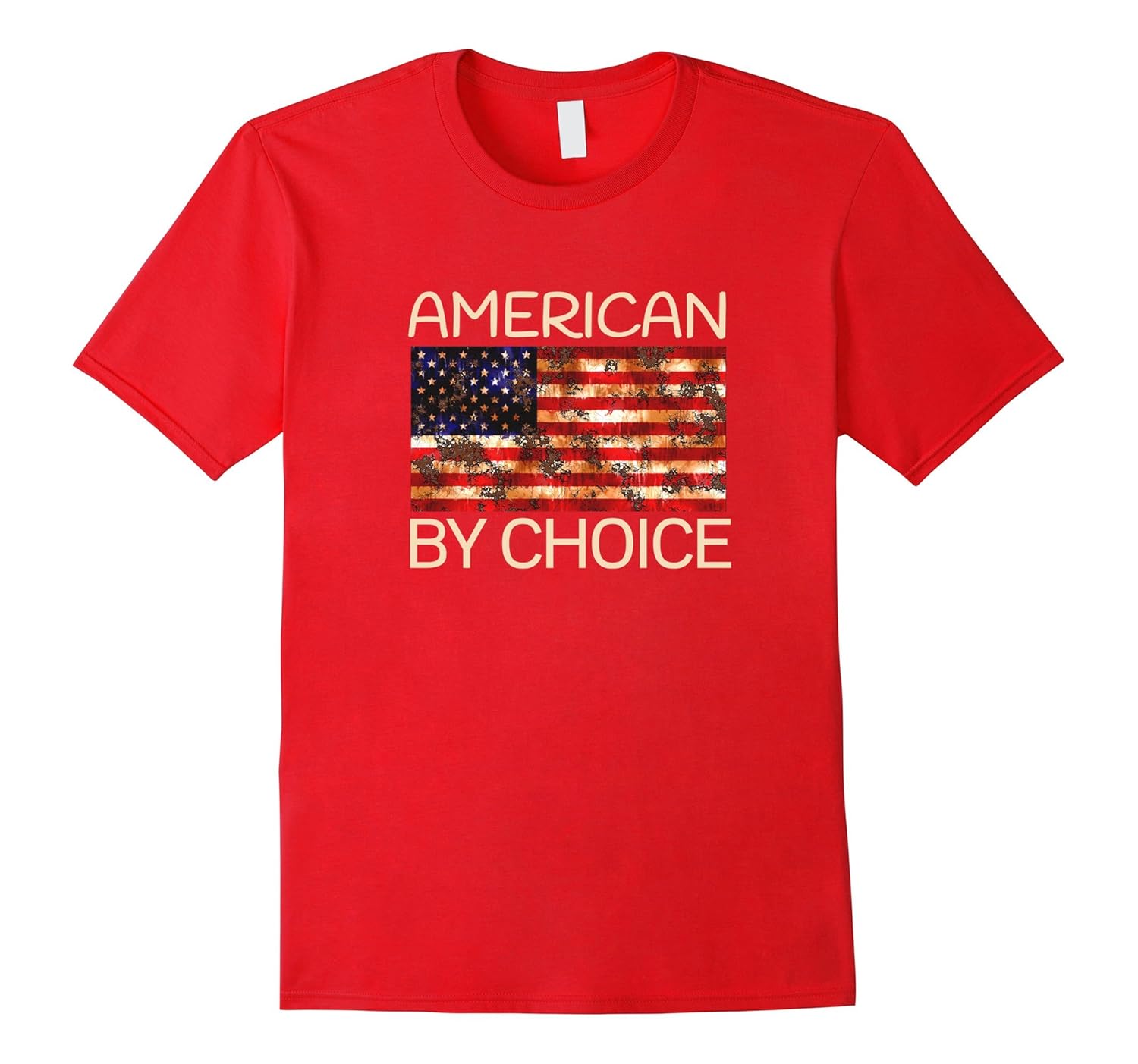 American by choice T Shirt US Citizenship gift T-shirt.-ANZ