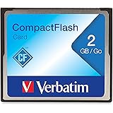 Verbatim 2GB CompactFlash Memory Card, Black, Model Number: 47012