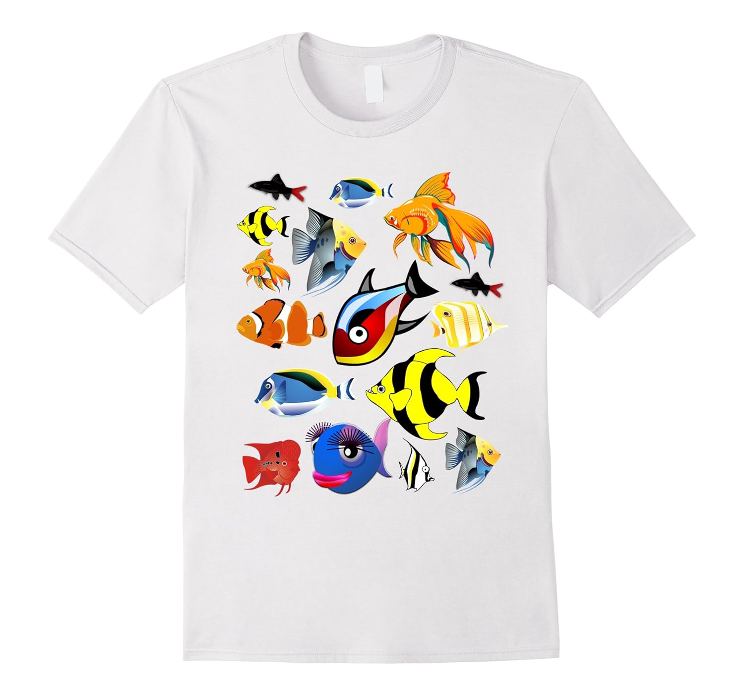 Fish Aquarium Fishing Funny TShirt by tShirtsoCL Colamaga