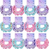 Hoteam in My Birthday Era Party Supplies Kpop Theme Popular Singer Favors Friendship Bead Bracelets Velvet Hair Scrunchies for Fans Party Supplies Birthday Decorations(12 Sets)
