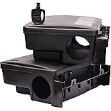 Rodent Bait Station 2 Pack - Eliminates Rats and Mice Fast. Locking Bait Station Keeps Children and Pets Safe. (Bait Not Included)