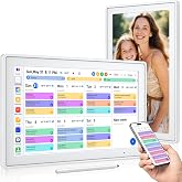 Digital Calendar 15.6 Inch, Smart Touchscreen Wall Calendar Planner Family Organizer with Chore Chart, Meal Planner, Electronic To-Do List, 32GB Schedule Board, Photo Frame
