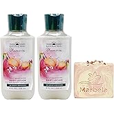 Bath & Body Works Body Lotion Pack of 2, 8oz Each (Plumeria)