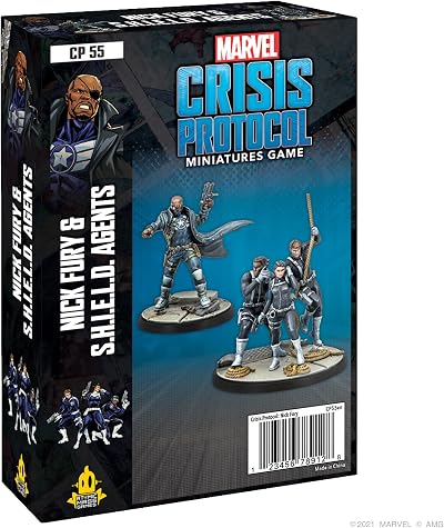 Atomic Mass Games Nick Fury Jr. S.H.I.E.L.D. Agents Marvel Crisis Protocol
