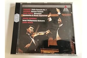 Paganini: Violin Concerto No. 1 / Saint-Saens: Havanaise / Waxman: Carmen Fantasie
