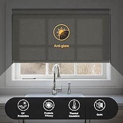 Boolegon Light Filtering Roller Shades for