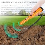 Homealexa Metal Detector Portable 360° Pinpointer LED Buzzer Kids Adults view 3