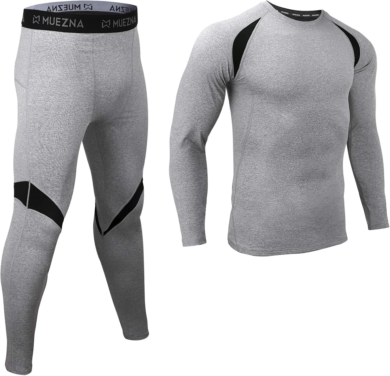 Men's Thermal Top and Bottom Set Underwear Long Johns Base Layer with Soft Fleece Lined at  Men’s Clothing store