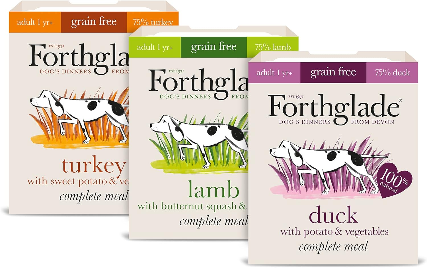 forthglade complete meal grain free