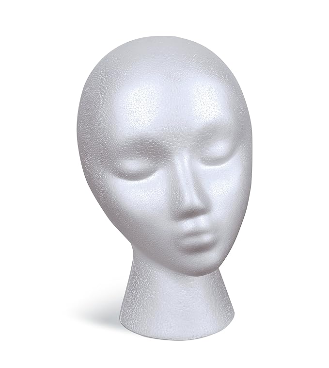 Floracraft Foam Styrofoam Head EPS Female BulkWhite Amazon.co.uk