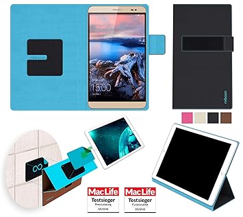 reboon Hülle für Huawei MediaPad X2 Tasche Cover Case Bumper | in Schwarz | Testsieger