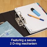 Oxford Premium A4 Lever Arch File Silver 70mm Spine Heavy Duty view 5
