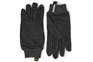 Hestra Merino Wool Active Adult Glove Liner 2017 Charcoal 7.0