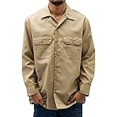 Dickies Men's Big-Tall Long Sleeve Work Shirt, Khaki,XXT