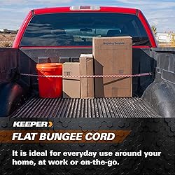 Keeper - 10 in. to 54 in. Adjustable Flat Bungee