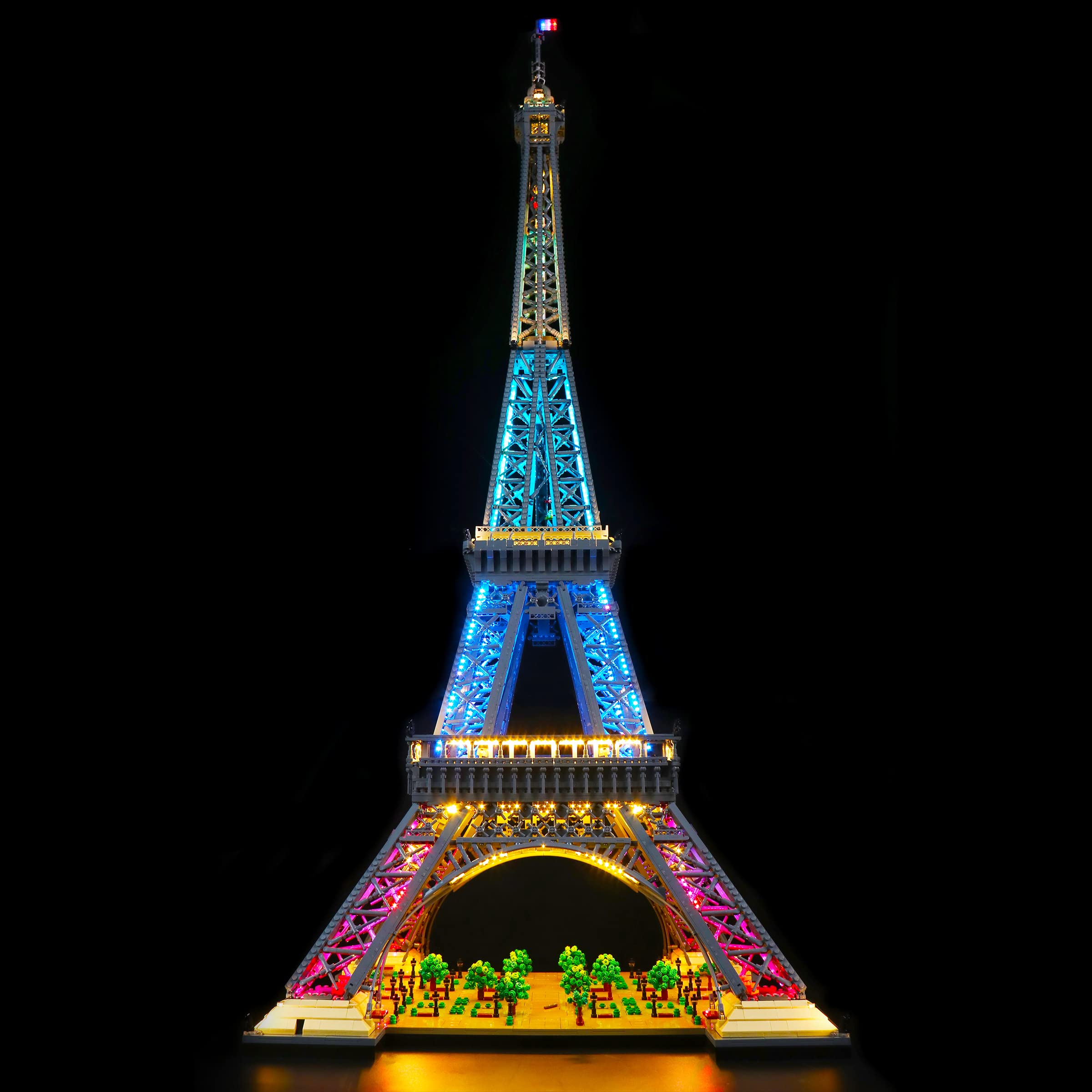 Led Light Kit for Lego Eiffel Tower, Led Lighting Set for Lego 10307 Eiffel Tower - Not Include Models, Just Light Set (Standard-Version)