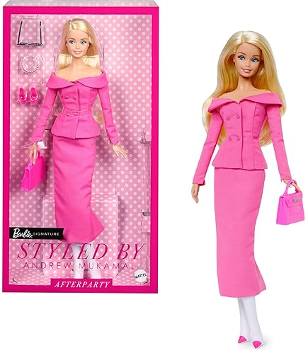 Amazon.com: Mattel The Rose Barbie : Toys & Games