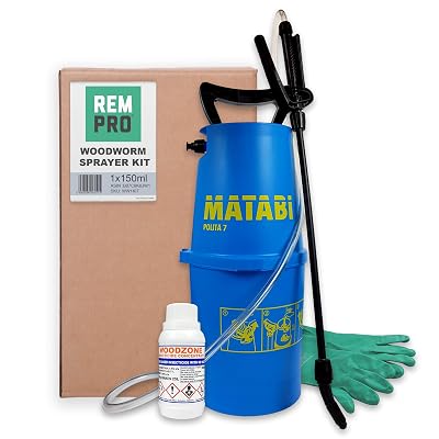 Rempro 25Ltr Woodworm Killer & Sprayer Treatment Panama | Ubuy