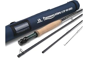 M MAXIMUMCATCH Maxcatch Performance Nymph Fly Fishing Rod in 2/3/4wt: 10ft/11ft, IM10 Carbon, AAA Cork Handle, Rod Tube and Combo Set Available