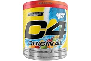 Cellucor C4 Original Pre Workout Powder - Sugar Free Preworkout Energy for Men & Women - 150mg Caffeine, Beta Alanine, Creati