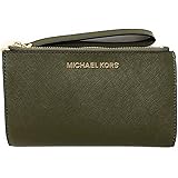 Michael Kors Women's Jet Set Travel Dbl Zip Wristlet