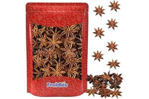 Fruidles Star Anise Whole, Anise Pods, Great for Anise Tea, Kosher Certified 3 Oz