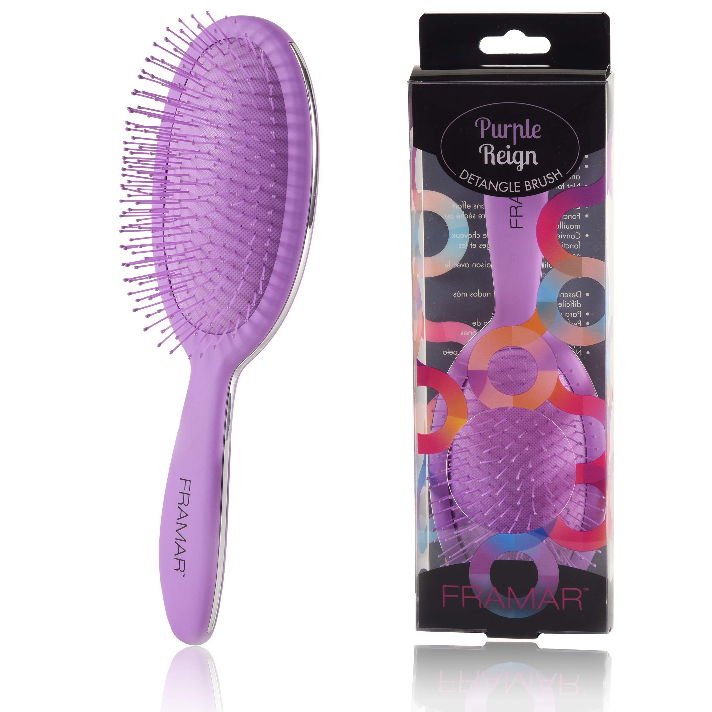Framar Detangling Hair Brush No More Tangles Hairbrush