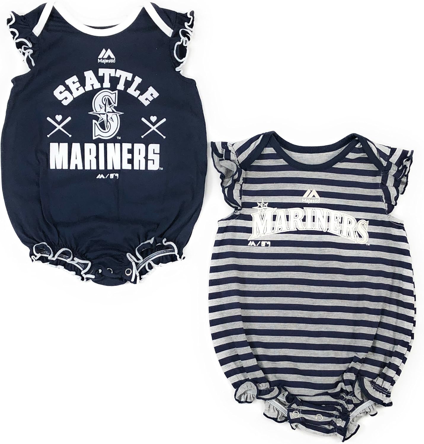 Outerstuff Seattle Mariners Baseball Girls Baby Sparkle