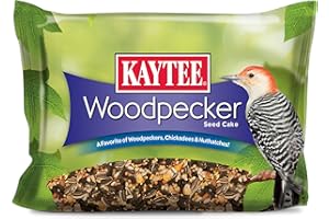 Kaytee Woodpecker Seed Cake, Wild Bird Food, 1.85 Pounds