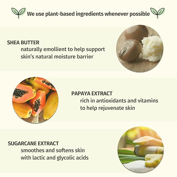 HEMPZ HERBAL BODY MOISTURIZER, SUGARCANE & PAPAYA, 17 OUNCE