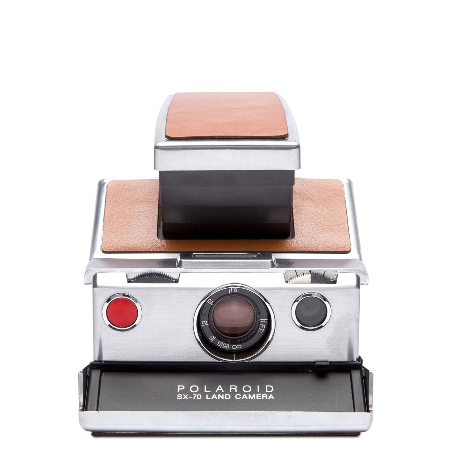 Amazon.com : Polaroid Originals 4695 SX-70 Camera, Silver, Brown : Camera &  Photo