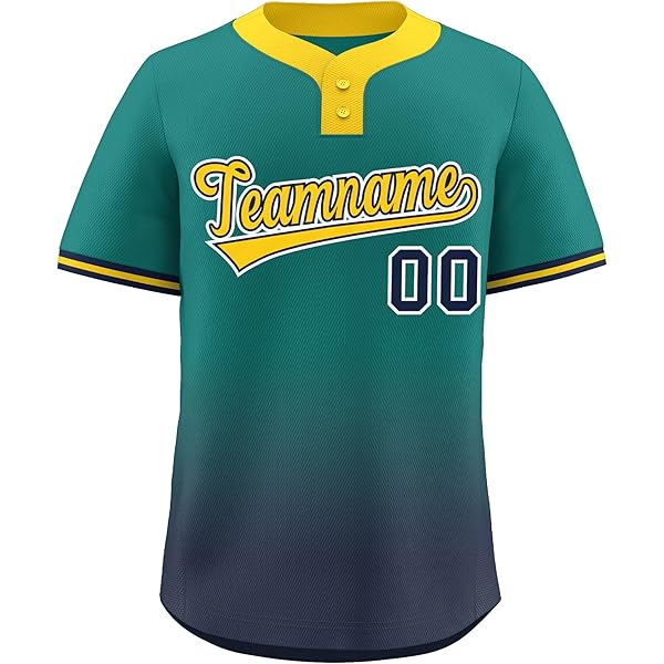 Amazon.com: Custom V-Neck Baseball Jersey Hip Hop Sports