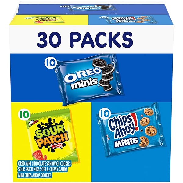 NABISCO COOKIES AND CANDY VARIETY PACK, SOUR PATCH...