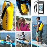 Ultra Dry Adventurer Premium 5 L Waterproof Dry Bag with Phone Case Blue view 8