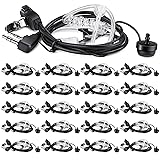 Weewooday 20 Pack Walkie Talkies Earpiece with Mic