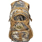 Rig'Em Right Waterfowl Stump Jumper Duck Hunting Blind Backpack with Multi-Layered Padded Shoulder Straps and Back Support, Ammo pockets, Sunglasses Case and More (Optifade Timber)