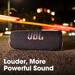 JBL Flip 6 (Pink) + Bundle with Case Logic Braided
