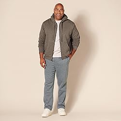 Amazon Essentials Hoodie For Men, Sherpa-Lined