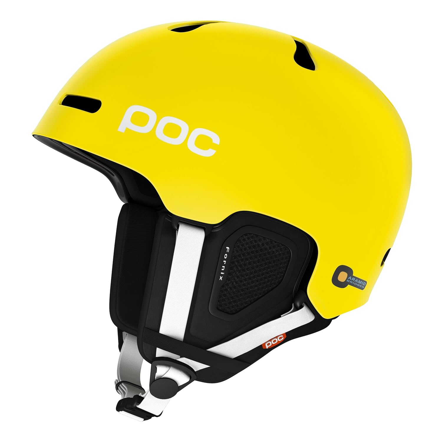 POC Fornix Arsenic Yellow Casco de esquí color amarillo talla XL XXL