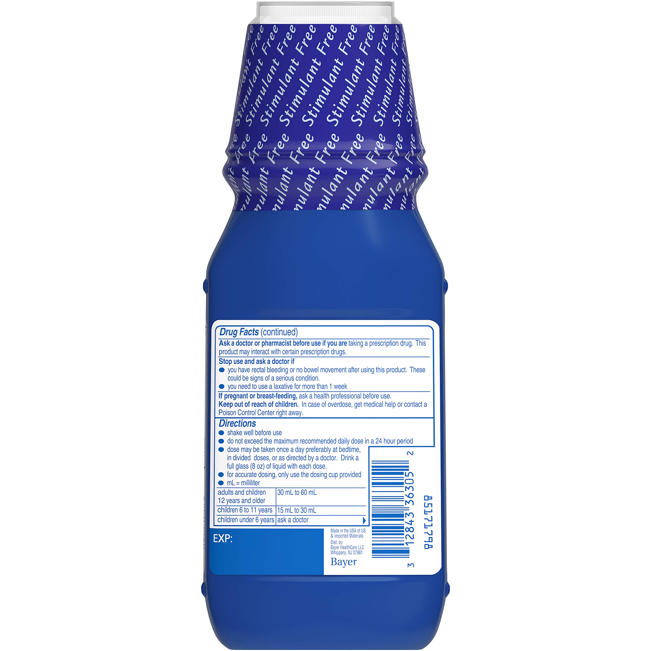 Phillips' Milk of Magnesia Laxative, Fresh Mint, 12 Fl Oz (Pack of 2)