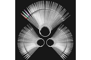 ZEONHEI 150 PCS Tips Clear Nail Sample Swatches Sticks, Pointed Tip Practice Nail Art, Polish Stiletto Display Sticks with Ring for Nail Color Display Practice Home DIY Polish Board