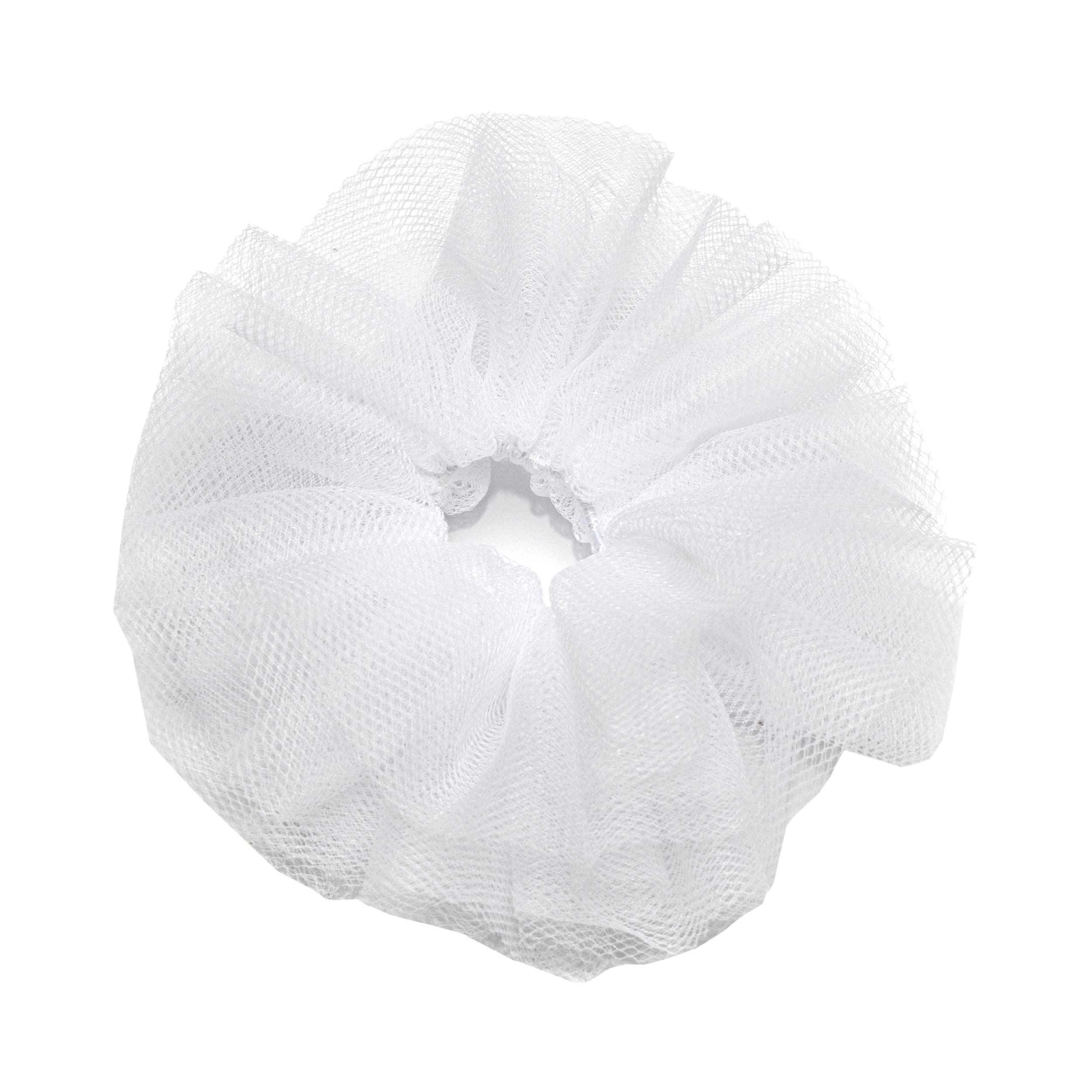 NKlaus 14431 Christening Tulle Candle Sleeve for Communion Candle 12 x 9 cm Drip Protection White