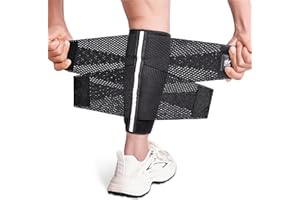 Sylong® Torn Calf Muscle Compression Sleeve Wrap Brace for Calf Swollen, Edema, Soreness, Strain, Cramps, Varicose veins, wit