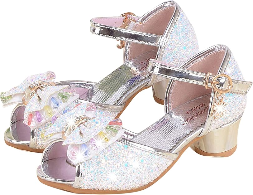 Scarpe Principessa Scarpe Da Cerimonia Bambina Con Tacco