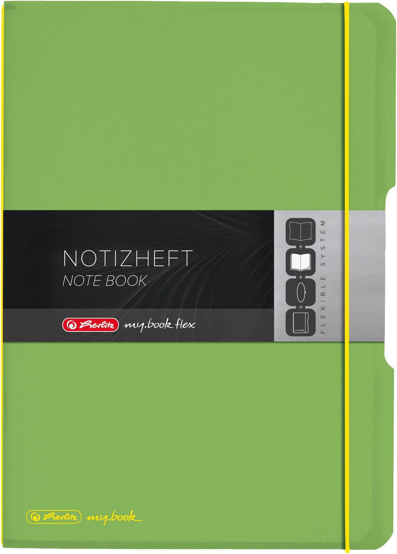 herlitzA4 My Book Flex Notebook - Light Green