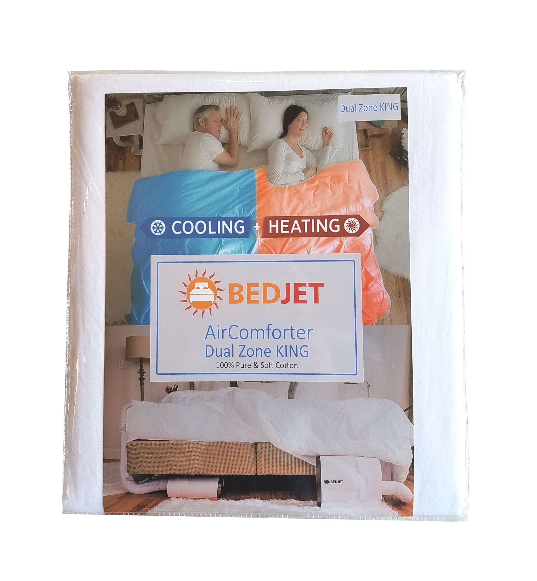 BedJet Cooling Heating Sheet, Dual Zone KING, NOT included